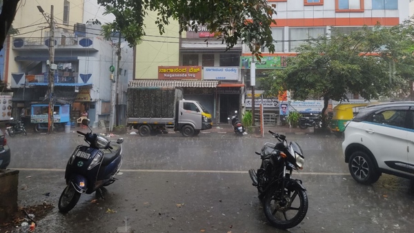 Bangalore Weather Update Partly Cloudy Skies With Light Rainfall