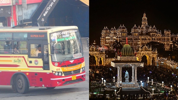 KSRTC Bus Services From Kozhikode To Mysore