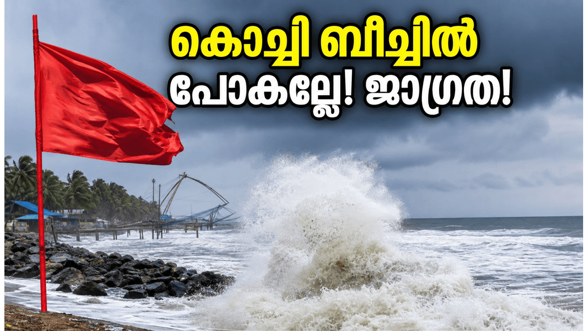 കൊച്ചിയിൽ 'കള്ളക്കടൽ' ഭീഷണി; ബീച്ചുകളിൽ പോകാൻ പ്ലാനുണ്ടോ? സുരക്ഷിതമായി കറങ്ങാൻ ഈ വഴികൾ നോക്കൂ