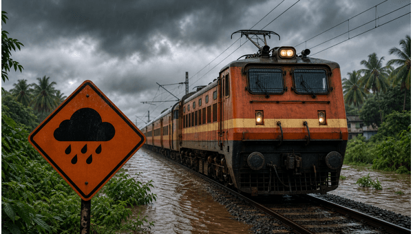 Kerala Rain Alert: Bengaluru-Ernakulam Train Services Likely to Face Delays and Disruptions Today Kerala Rain Alert: Bengaluru-Ernakulam Train Services Likely to Face Delays and Disruptions Today