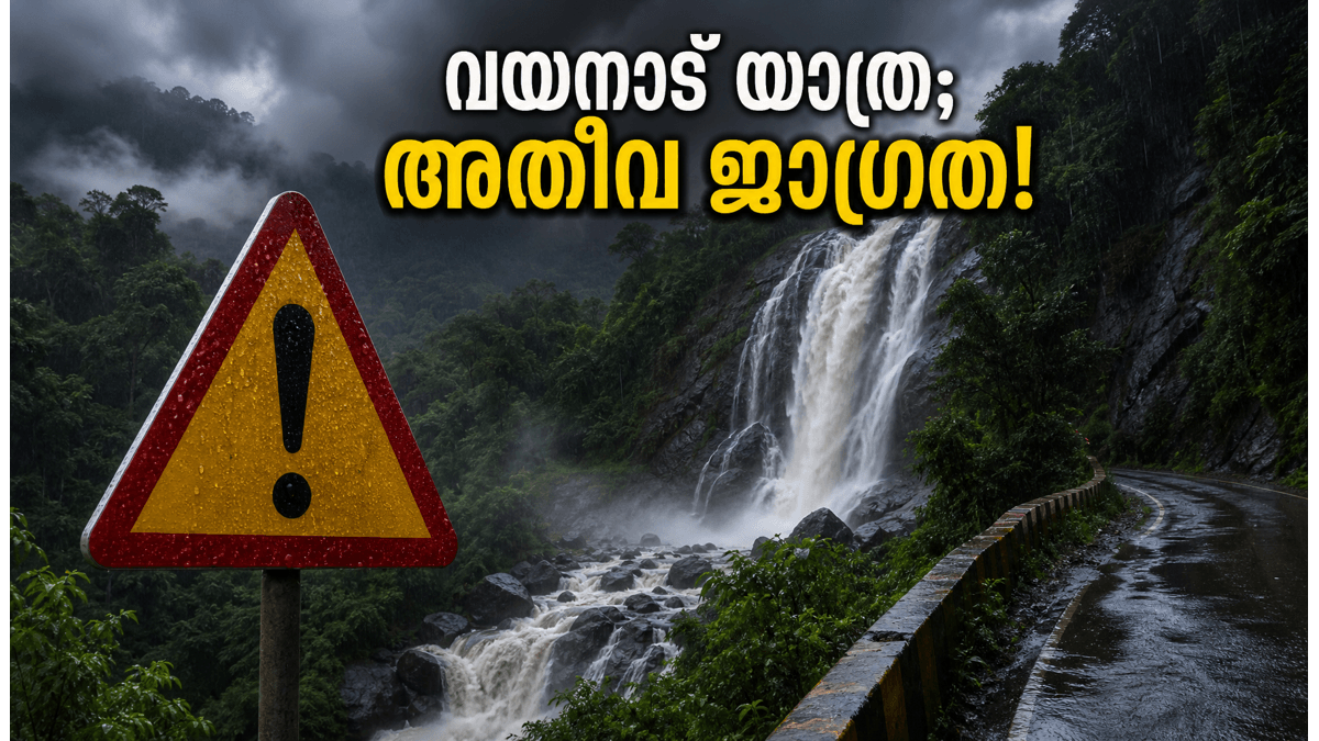 വയനാട് യാത്ര പ്ലാൻ ചെയ്യുന്നവർ ശ്രദ്ധിക്കുക; കനത്ത മഴയിൽ ഓറഞ്ച് അലർട്ട്, വിനോദസഞ്ചാര കേന്ദ്രങ്ങളിൽ നിയന്ത്രണം