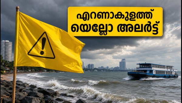 Ernakulam Weather Update: Yellow Alert Issued for Kochi and Coastal Areas on July 8, 2026