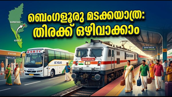 Onam Return to Bengaluru 2026: Special Train and KSRTC Bus Booking Guide for Travelers Onam Return to Bengaluru 2026: Special Train and KSRTC Bus Booking Guide for Travelers