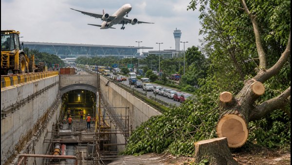 Bengaluru Airport Road Traffic Alert: Hebbal Tunnel Construction Updates & Route Diversions 2026 Bengaluru Airport Road Traffic Alert: Hebbal Tunnel Construction Updates & Route Diversions 2026