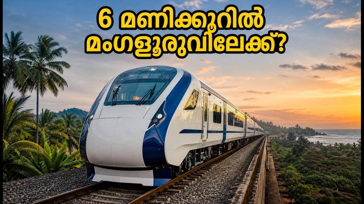 ബെംഗളൂരു-മംഗളൂരു വന്ദേ ഭാരത്: 6 മണിക്കൂറിൽ യാത്ര സാധ്യമാകും? ട്രയൽ റണ്ണിൽ വൻ കുതിപ്പ്
