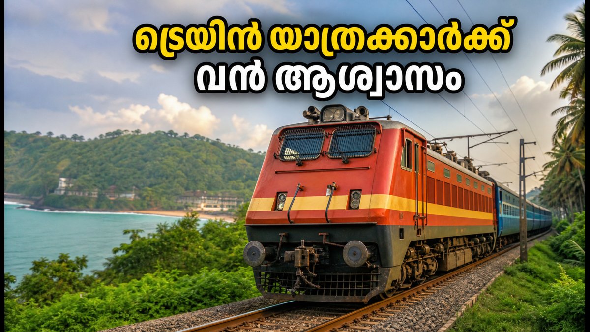 ഉത്സവകാല യാത്രക്കാർക്ക് വൻ ആശ്വാസം; കർണാടക-കേരള റൂട്ടിൽ 8 സ്പെഷ്യൽ ട്രെയിനുകൾ നീട്ടി, ബുക്കിംഗ് തുടങ്ങി