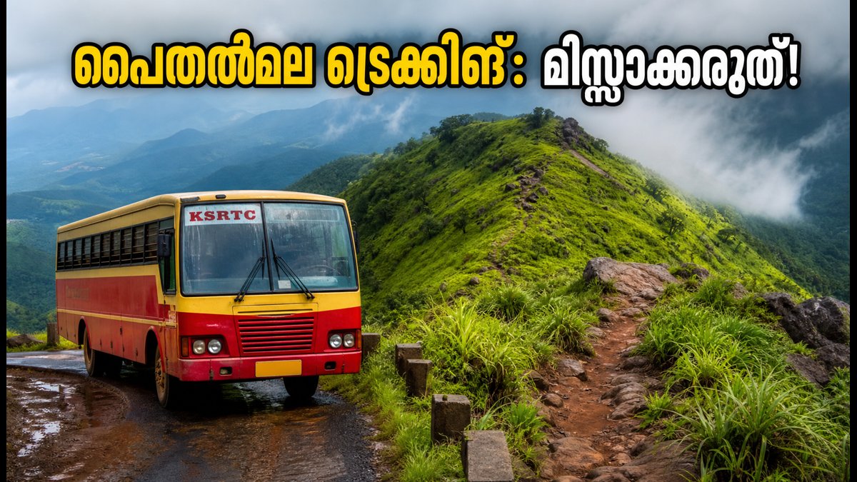 കണ്ണൂർ KSRTC ട്രെക്കിങ്: പൈതൽമലയും ഏഴരക്കുണ്ടും കാണാം; ഈ യാത്ര മിസ്സാക്കരുത്, അറിയാം വിവരങ്ങൾ