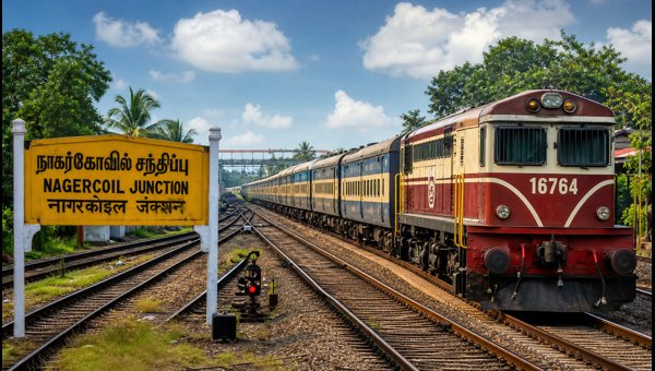 Nagercoil Junction Development 2026: 9 New Yard Lines and Platform Upgrades Explained