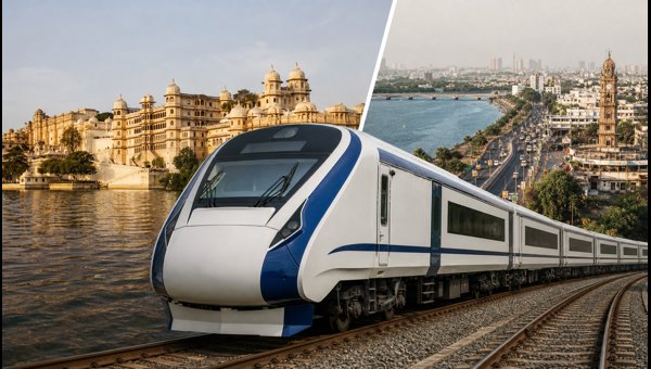 Surat-Udaipur Vande Bharat Express: Full Schedule, Stops, and Booking Details 2026