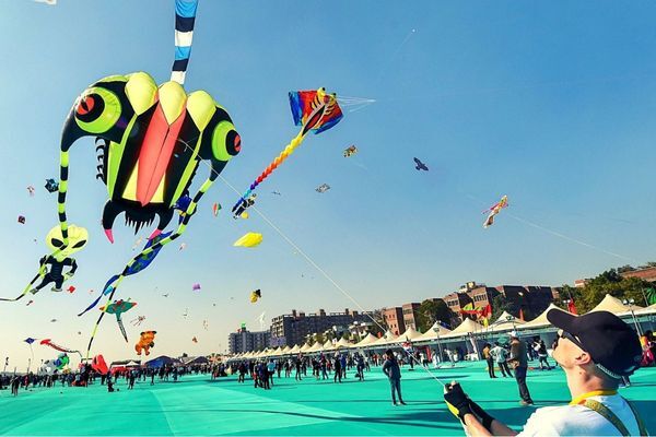 Best Time to Color the Sky, the Kite Festival 2023!  Apprehend the culture with Images