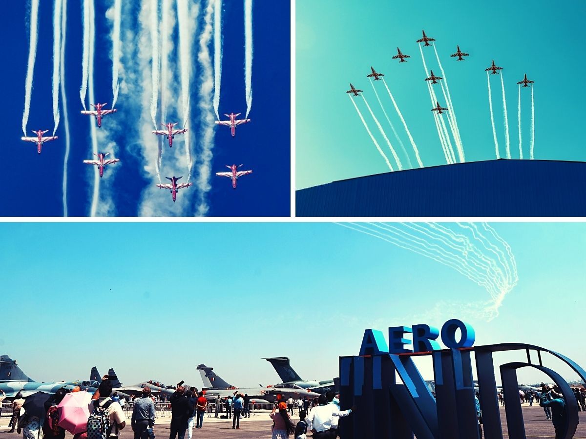 Stunning Images of the Famous Air show- Aero India 2023