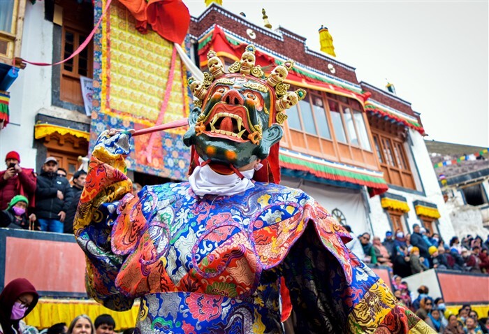 In PICS: Sacred Art of Cham Dance Across Ladakh, Lahaul Spiti, Arunachal, and Beyond