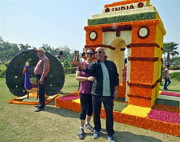 Delhi's Garden Tourism Festival in Pictures