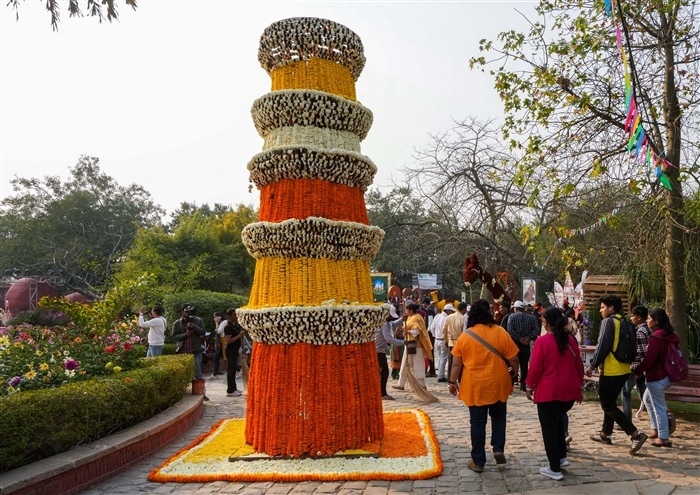 Delhi's Garden Tourism Festival in Pictures