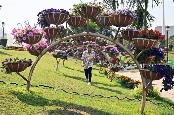Delhi's Garden Tourism Festival in Pictures