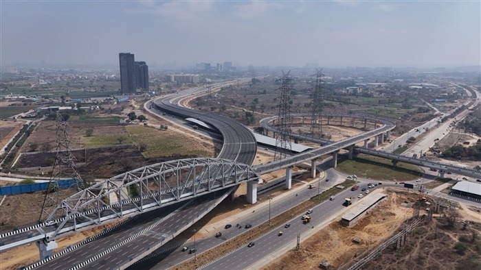 Images of Dwarka Expressway, a gateway to Gurugram