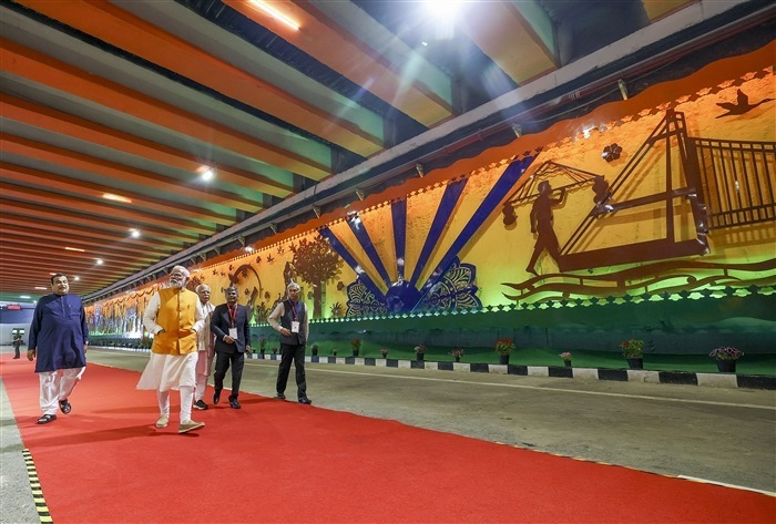 Images of Dwarka Expressway, a gateway to Gurugram