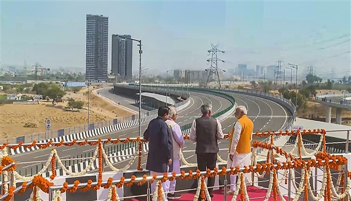 Images of Dwarka Expressway, a gateway to Gurugram