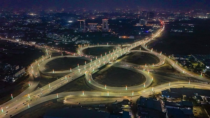 Images of Dwarka Expressway, a gateway to Gurugram