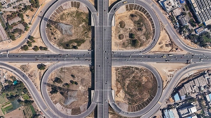 Images of Dwarka Expressway, a gateway to Gurugram