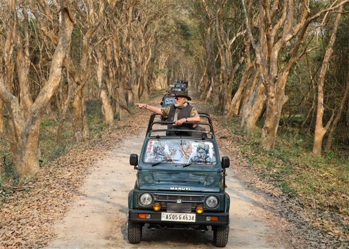 Images of PM Modi's Memorable Experience at Kaziranga National Park