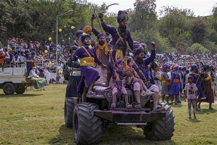 In Pics: Hola Mohalla - A Vibrant Sikh Festival Celebrated in Anandpur Sahib