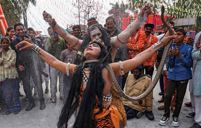 In Pictures: How Devotees Celebrate Mahashivratri with Costumes