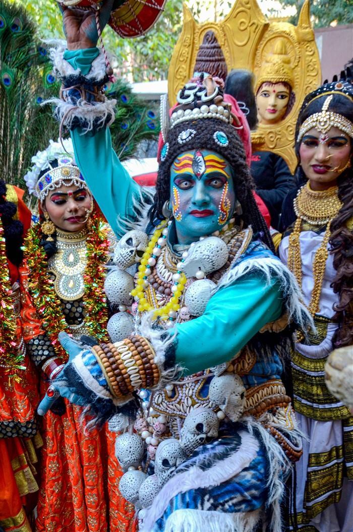In Pictures: How Devotees Celebrate Mahashivratri with Costumes