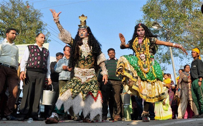 In Pictures: How Devotees Celebrate Mahashivratri with Costumes