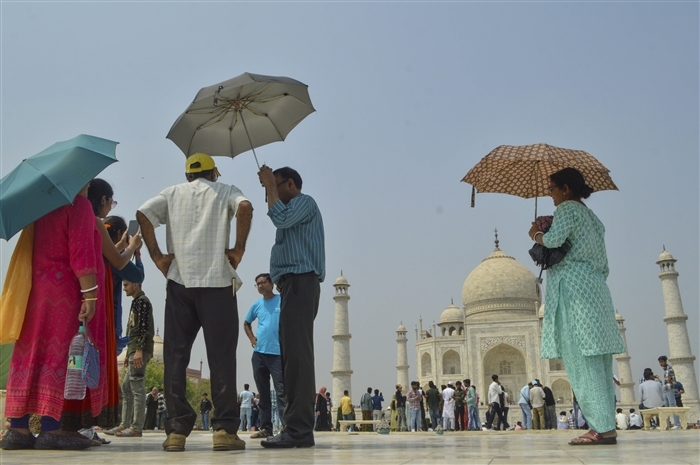 Capturing India's Scorching Summer: A Pictorial Journey