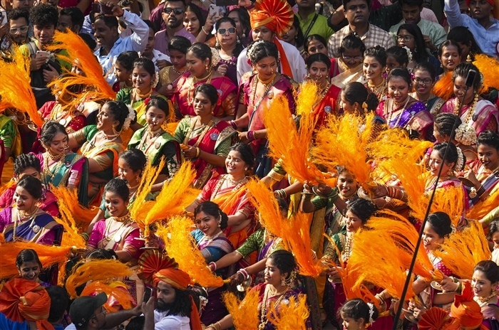 In Pics: Gudi Padwa Festival - Sacred Rituals and Spiritual Significance