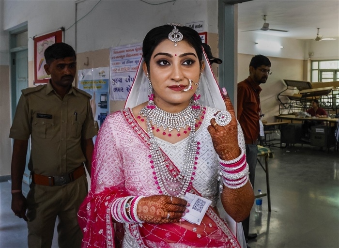 Wedding Vows and Civic Duty: Couples Cast Ballots on Wedding Day