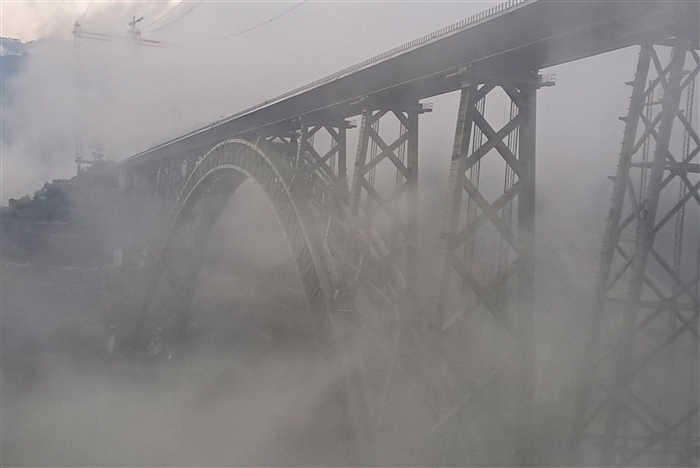 Chenab Rail Bridge: India's Engineering Marvel Soaring Above the Chenab River