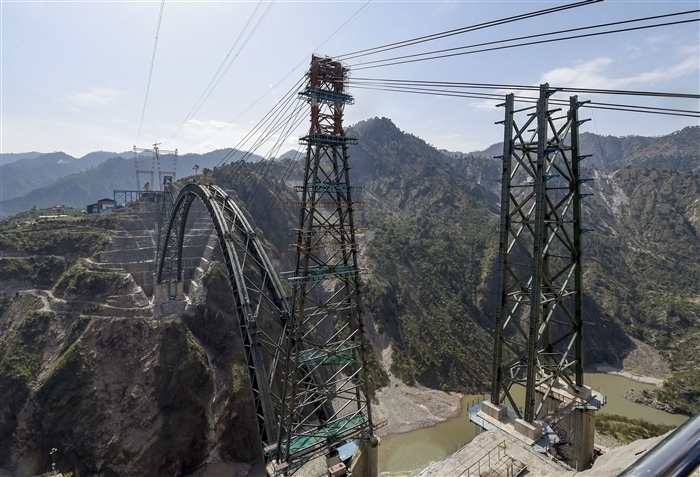 Chenab Rail Bridge: India's Engineering Marvel Soaring Above the Chenab River