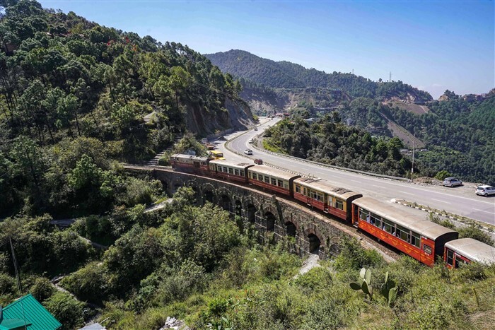 In Pics: Experience UNESCO World Heritage Kalka-Shimla Toy Train