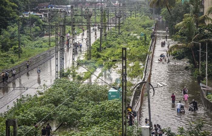 In Pics: Record 300 MM Rain Fall In Mumbai In Just 6 Hours Severe Waterlogging