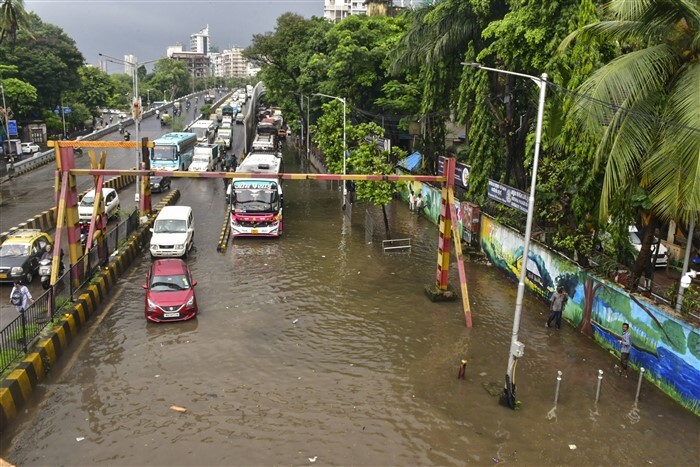 In Pics: Record 300 MM Rain Fall In Mumbai In Just 6 Hours Severe Waterlogging