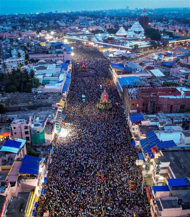 Jagannath Puri Rath Yatra 2024 In Pics