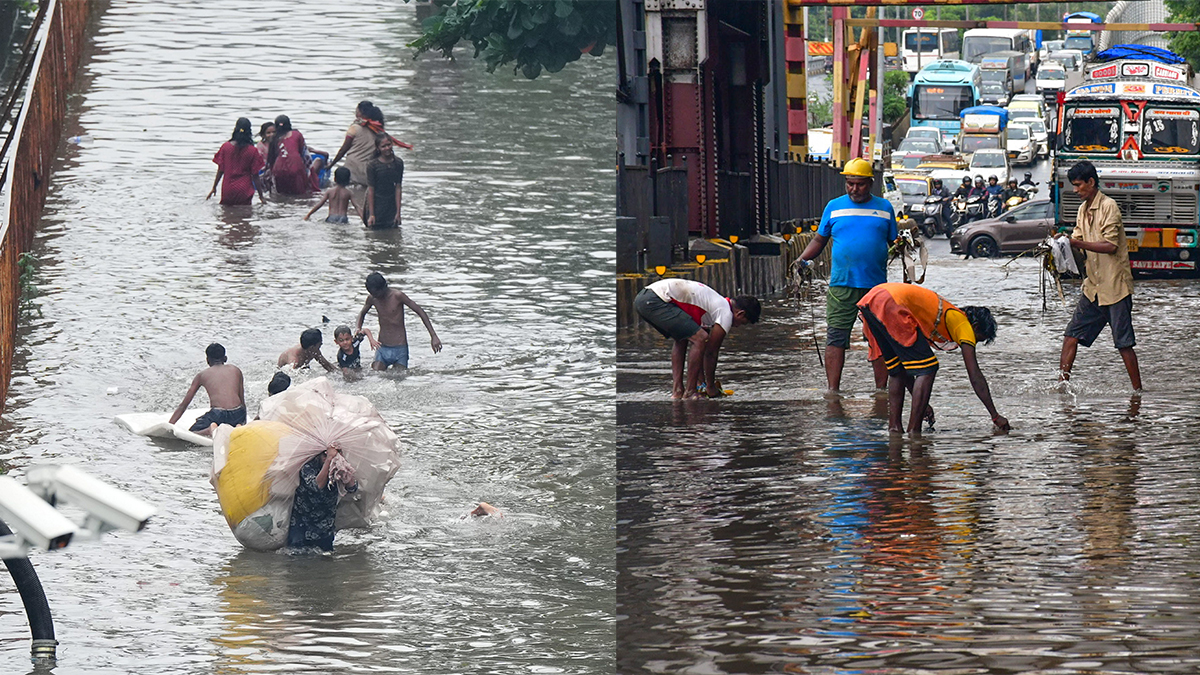 In Pics: Record 300 MM Rain Fall In Mumbai In Just 6 Hours Severe Waterlogging