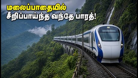 மேற்கு தொடர்ச்சி மலையில் சீறிப்பாய்ந்த வந்தே பாரத்! பெங்களூரு - மங்களூரு பயணிகளுக்கு காத்திருக்கும் சூப்பர் அப்டேட்