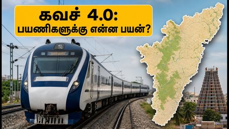 இந்திய ரயில்வேயின் 'கவச் 4.0' அதிரடி அறிமுகம்: தமிழக பயணிகளுக்கு என்ன பயன்? சென்னை வழித்தடங்களில் எப்போது அமல்?