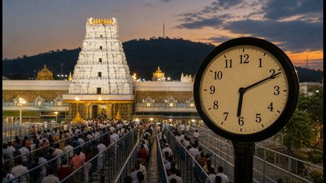 திருப்பதி தரிசனத்திற்கு நீண்ட நேரம் காத்திருப்பதா? இன்றைய நேரலை நிலவரம் மற்றும் முக்கிய அப்டேட்கள்!