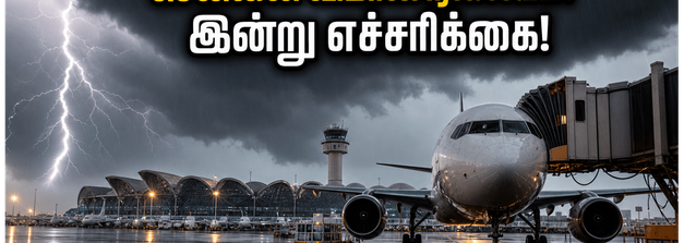 சென்னை விமான நிலையப் பயணிகளுக்கு முக்கிய எச்சரிக்கை: இன்று மாலை இடியுடன் கூடிய மழை.. தாமதங்களைத் தவிர்க்க இதோ சில டிப்ஸ்!