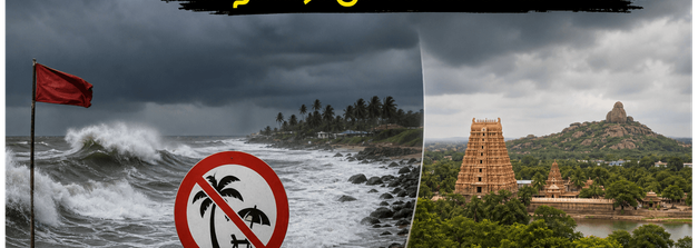 இந்த வார இறுதியில் கடற்கரைக்குச் செல்கிறீர்களா? தமிழகக் கடற்கரையில் கடல் சீற்றம் - எச்சரிக்கை!