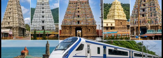 IRCTC திவ்ய தக்ஷின் யாத்ரா: ஒரே டிக்கெட்டில் 7 ஆன்மீகத் தலங்கள்; அக்டோபர் பயணத்திற்கு இப்போதே புக் செய்வது எப்படி?