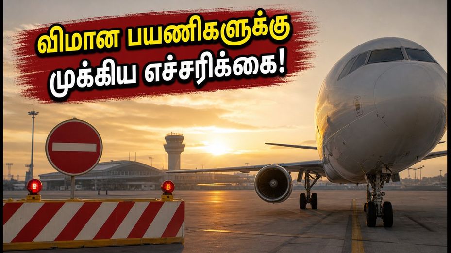 சென்னை விமான நிலையத்தில் இன்று ஓடுதளம் மூடல்.. விமான பயணிகளுக்கு முக்கிய எச்சரிக்கை!