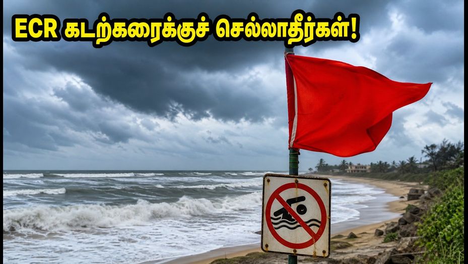 ECR கடற்கரைக்குச் செல்கிறீர்களா? இன்று கடல் சீற்றம் அதிகம்.. பாதுகாப்பாக இருக்க இதோ சில முக்கிய குறிப்புகள்!