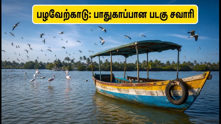 சென்னை அருகே ஒரு நாள் சுற்றுலா.. பழவேற்காடு ஏரியில் இனி பாதுகாப்பான படகு சவாரி!