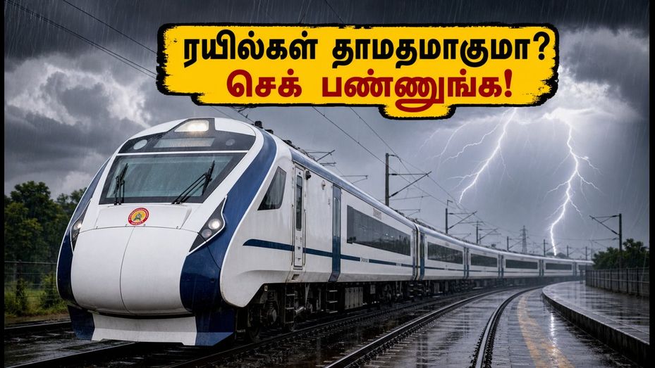 டெல்லி வந்தே பாரத் பயணிகளுக்கு அலர்ட்! கனமழை எச்சரிக்கையால் ரயில்கள் தாமதமாக வாய்ப்பு?