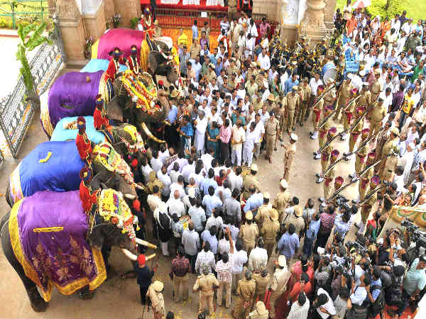 மைசூரின் தசரா கொண்டாட்டங்கள்